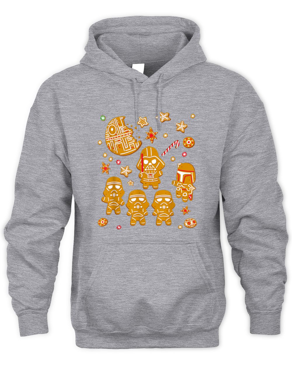 Star Wars Gingerbread Cookies Galactic Empire Holiday Unisex Hoodie