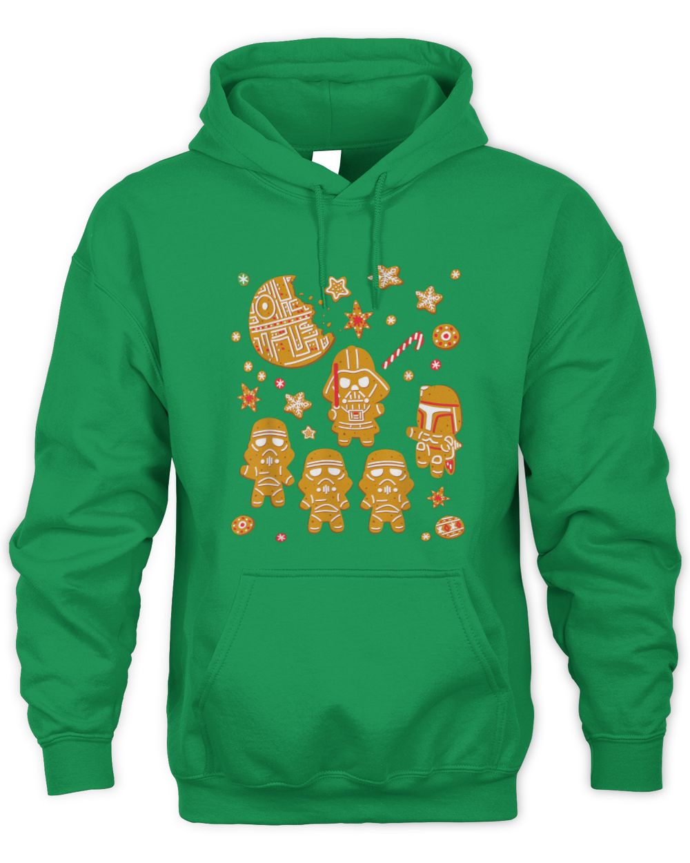 Star Wars Gingerbread Cookies Galactic Empire Holiday Unisex Hoodie