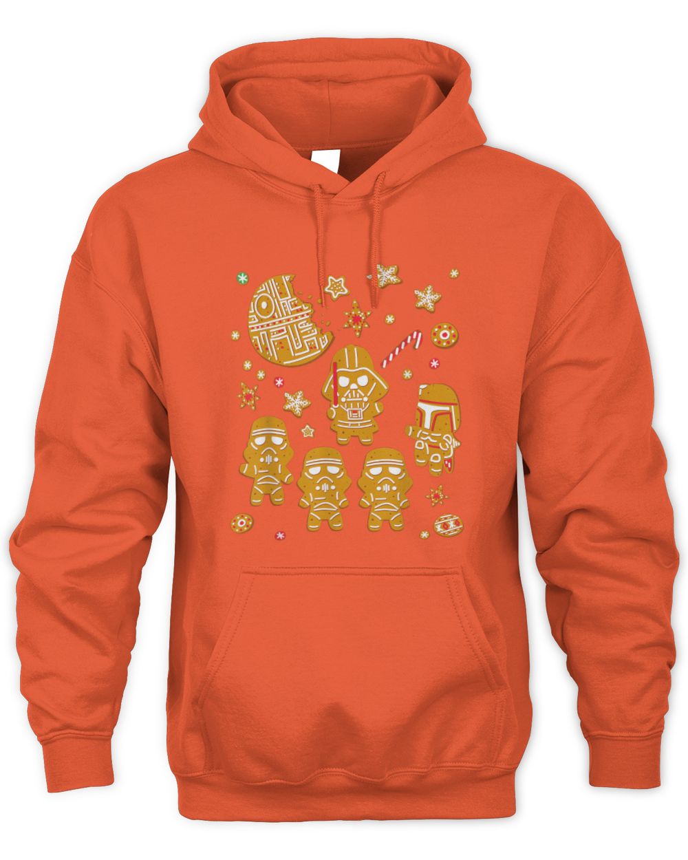 Star Wars Gingerbread Cookies Galactic Empire Holiday Unisex Hoodie