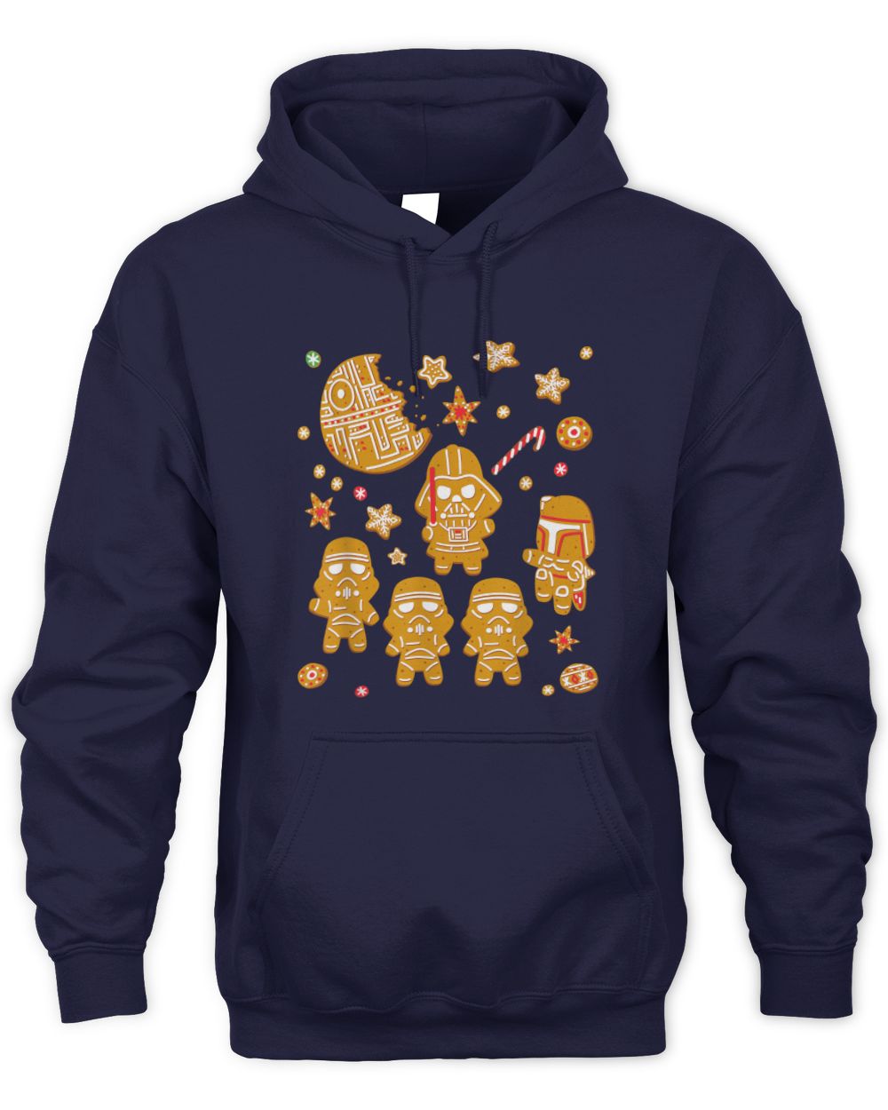 Star Wars Gingerbread Cookies Galactic Empire Holiday Unisex Hoodie