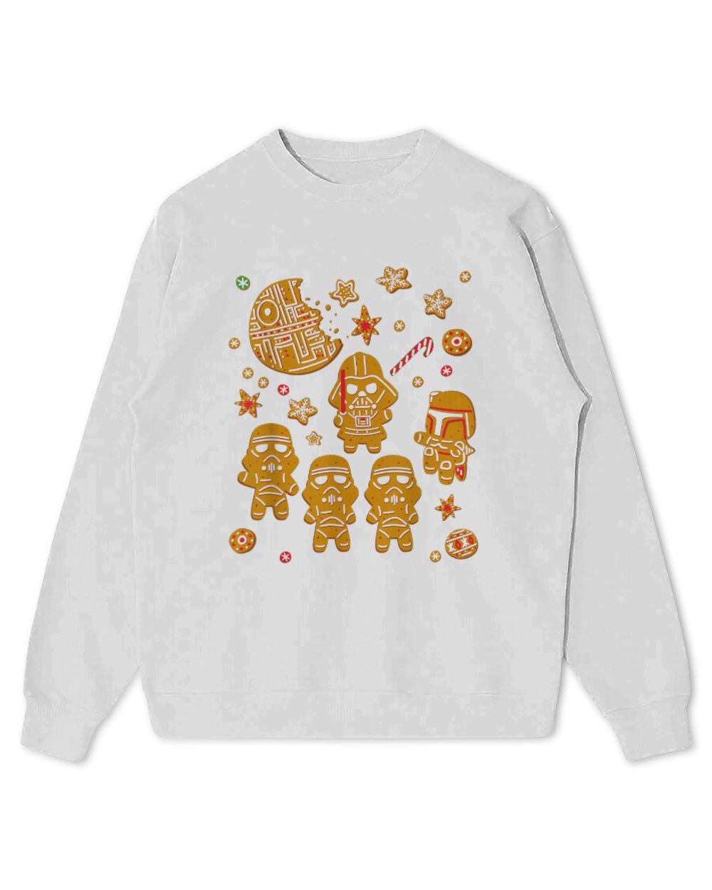 Star Wars Gingerbread Cookies Galactic Empire Holiday Kids Standard Sweatshirt