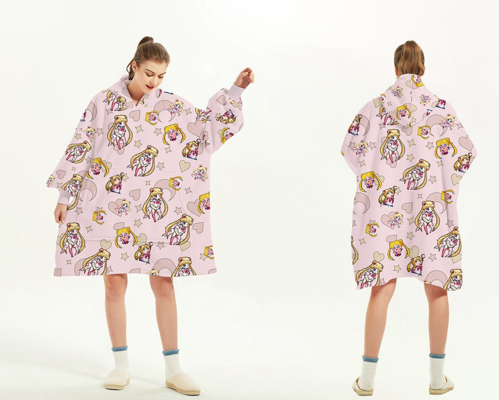 Sailor Moon Blanket Hoodie